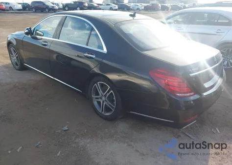 2016 Mercedes-Benz S 550 4Matic z USA, uszkodzony, nr VIN WDDUG8FBXGA225959